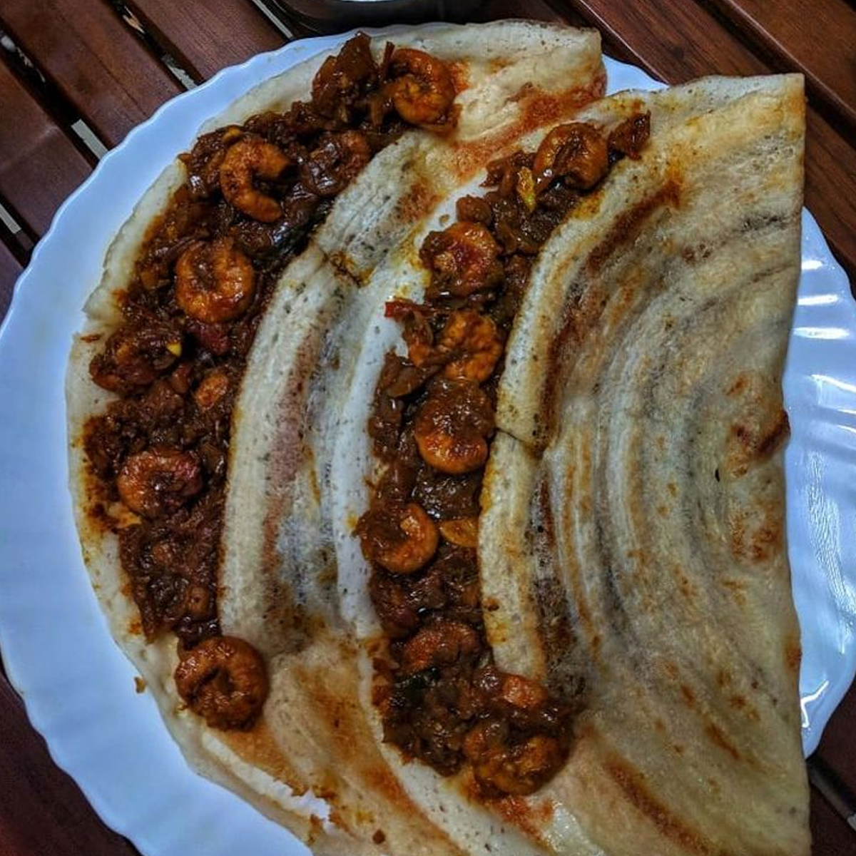 Prawn Dosa